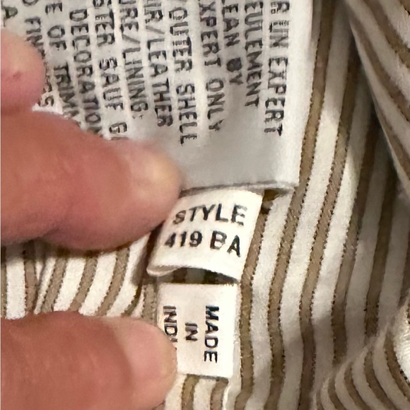 B & C (BOD & Christensen) Brown Leather Jacket in a size Medium - Picture 9 of 11